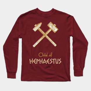 Child of Hephaestus – Percy Jackson inspired design Long Sleeve T-Shirt